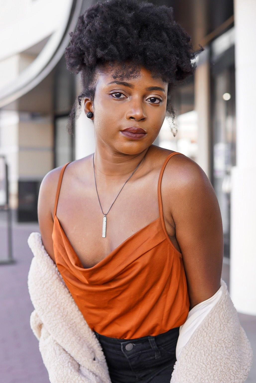 HOW TO STYLE A COWL NECK TOP